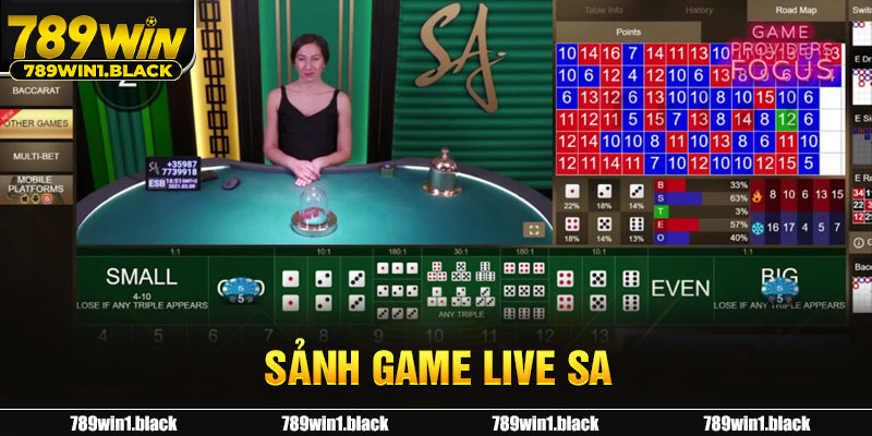Sảnh Game Live SA Đỉnh Cao Của Game Bài 789WIN 1 Sảnh game Live SA