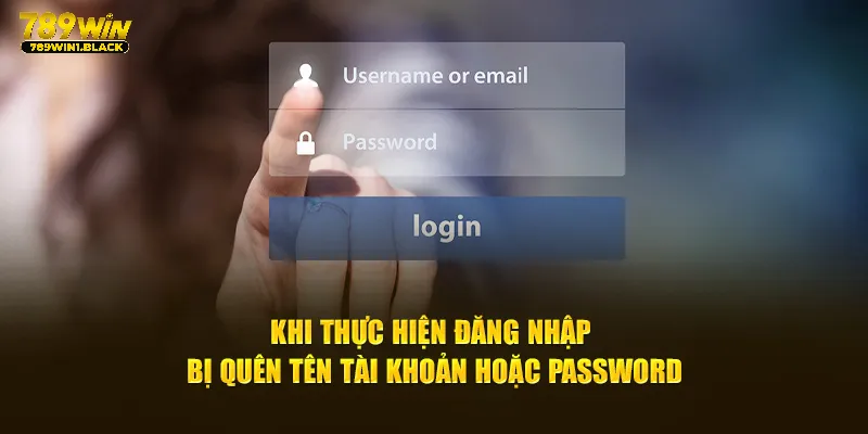 Giải Đáp Câu Hỏi Thường Gặp Nhanh Chóng, Chính Xác 789WIN 3 Khi thực hiện đăng nhập bị quên tên tài khoản hoặc password